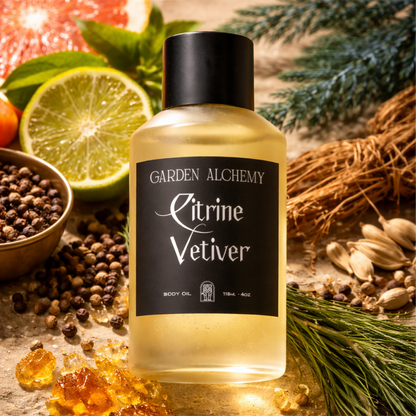 CITRINE VETIVER BODY OIL