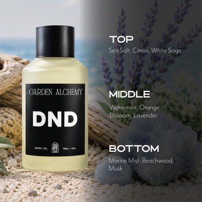 DND BODY OIL with ashwagandha & magnesium