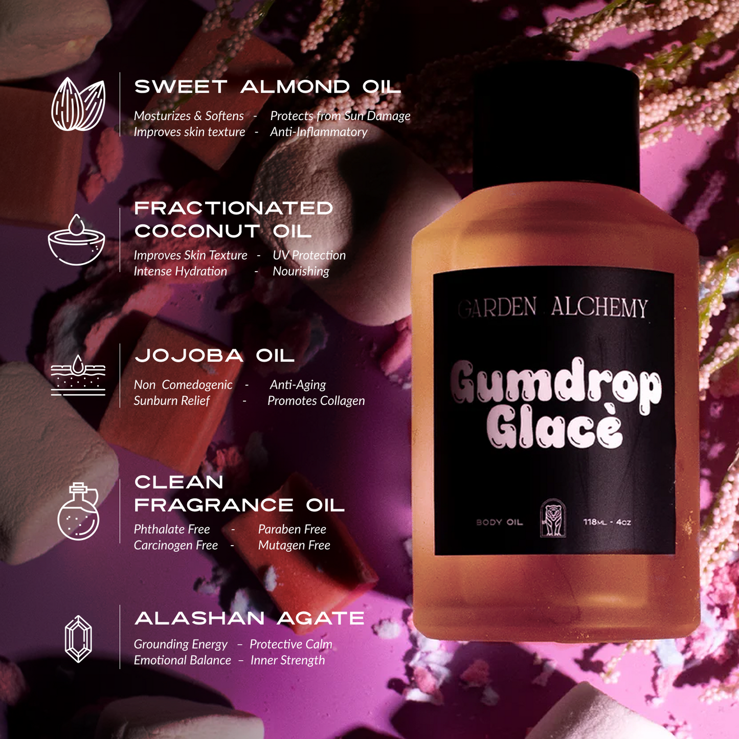GUMDROP GLACÈ BODY OIL