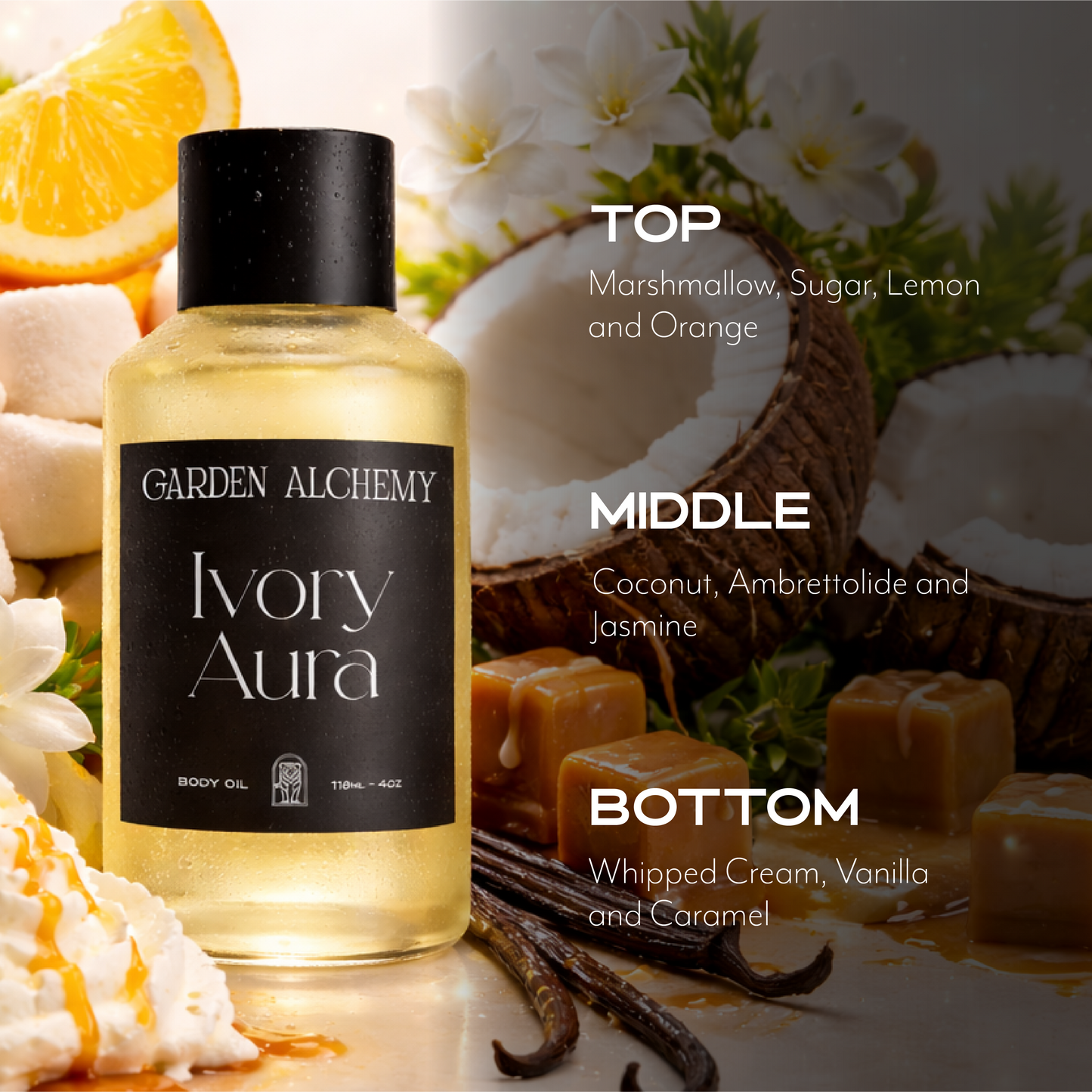 Ivory Aura Body Oil