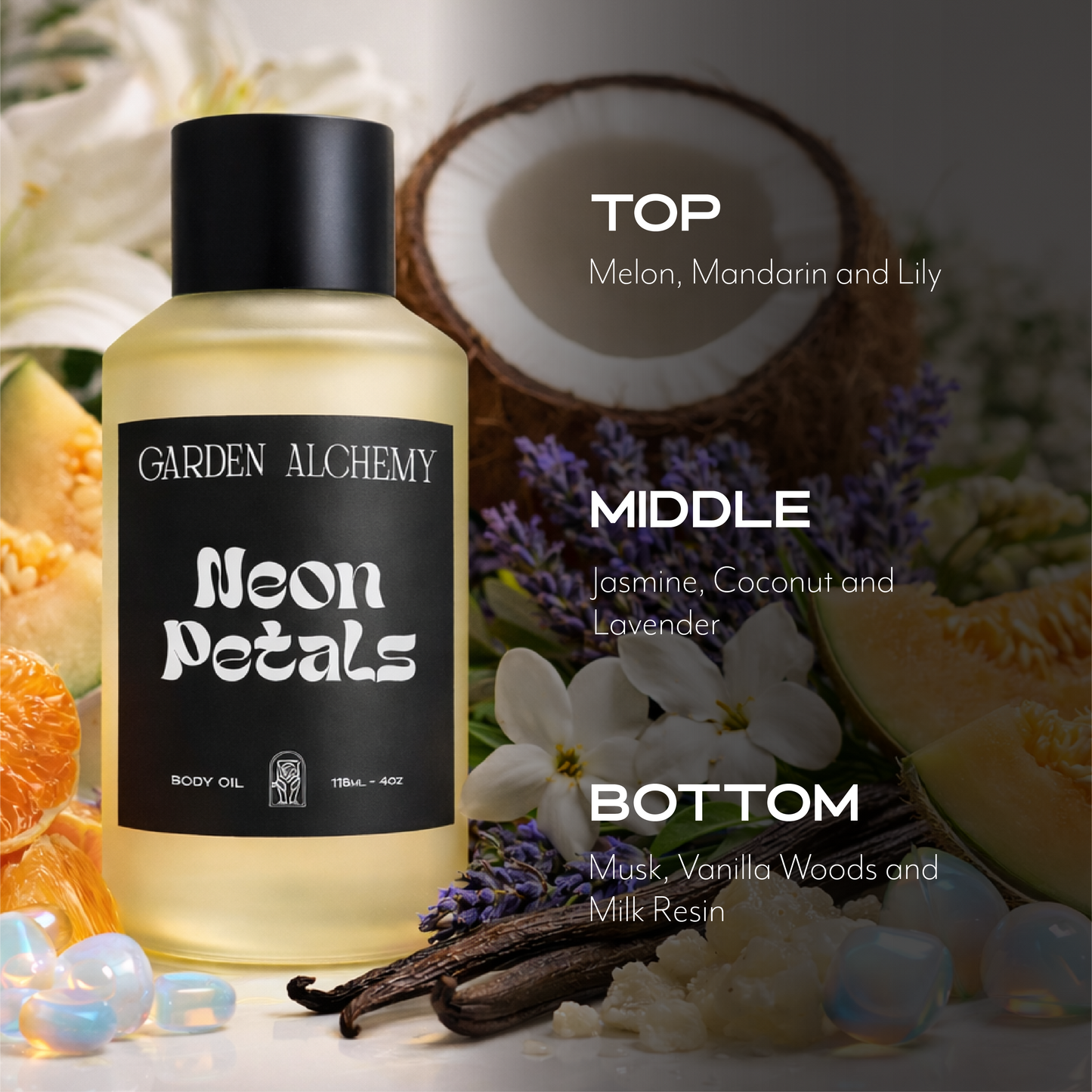 NEON PETALS BODY OIL