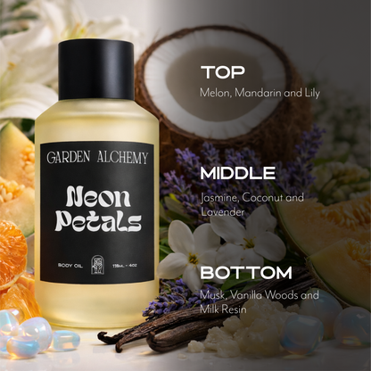 NEON PETALS BODY OIL