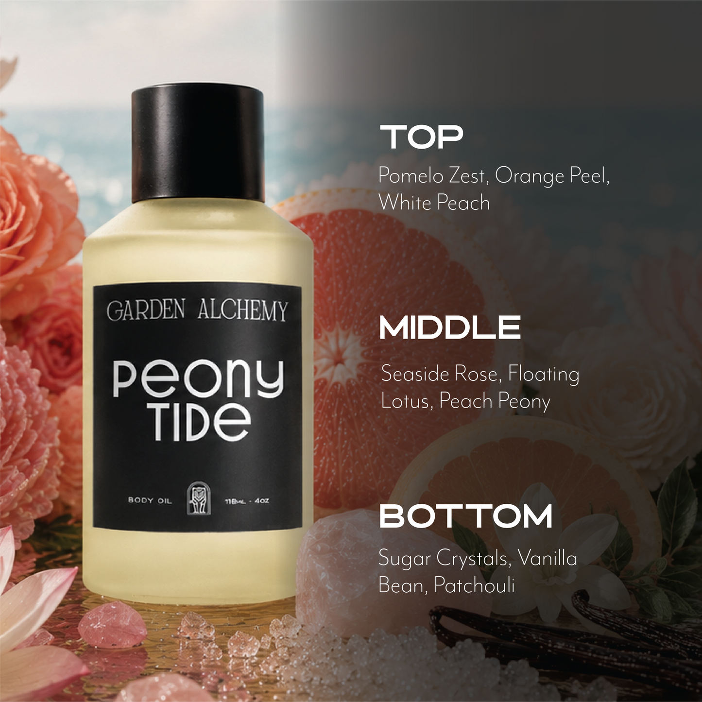 PEONY TIDE BODY OIL (limited edition)