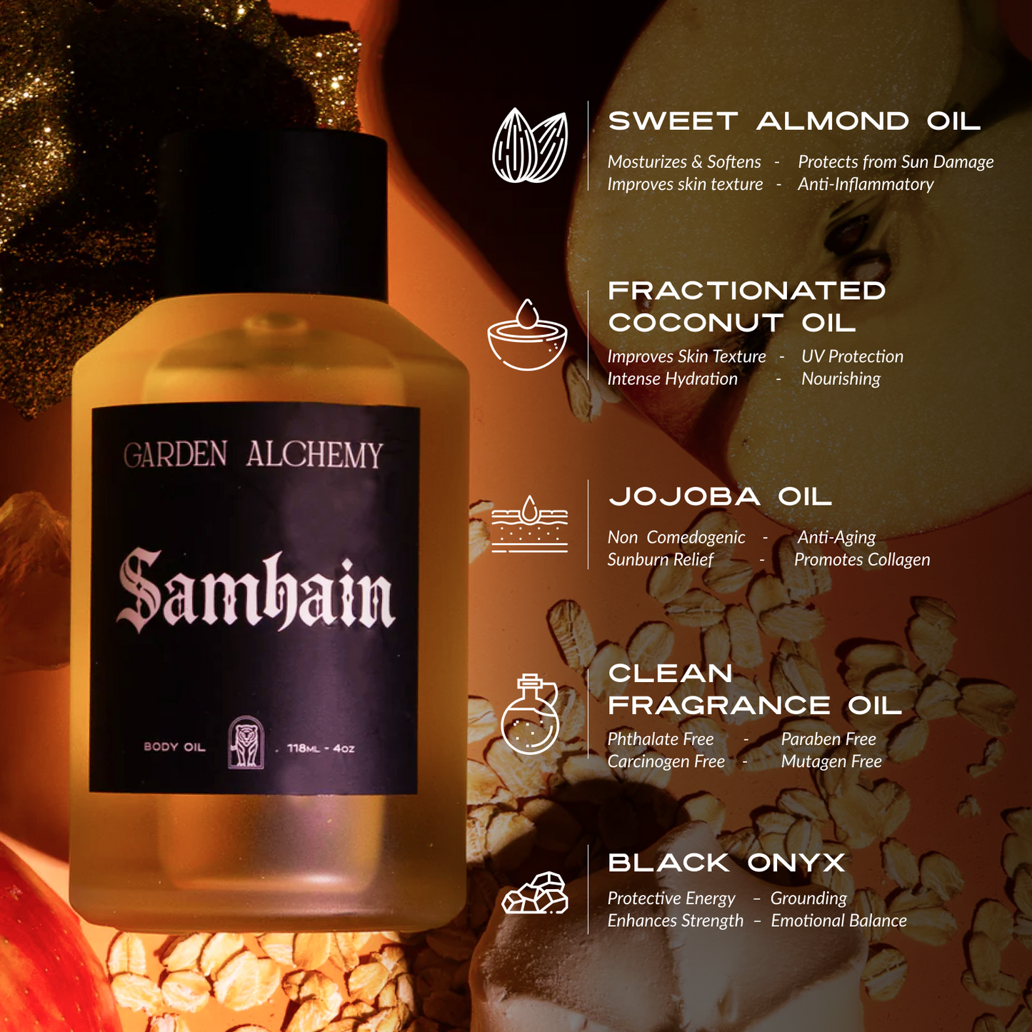 SAMHAIN body oil (seasonal)