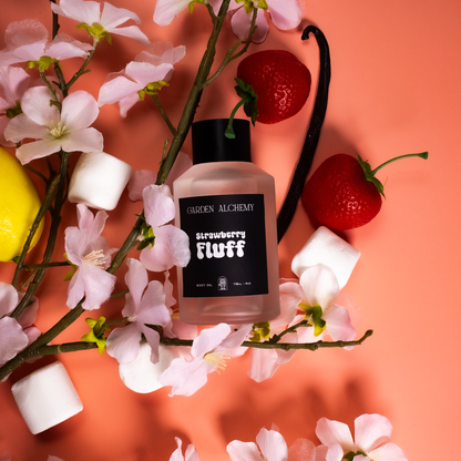 STRAWBERRY FLUFF PERFUME BODY OIL