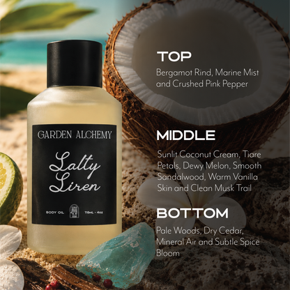 SALTY SIREN BODY OIL (Limited edition)