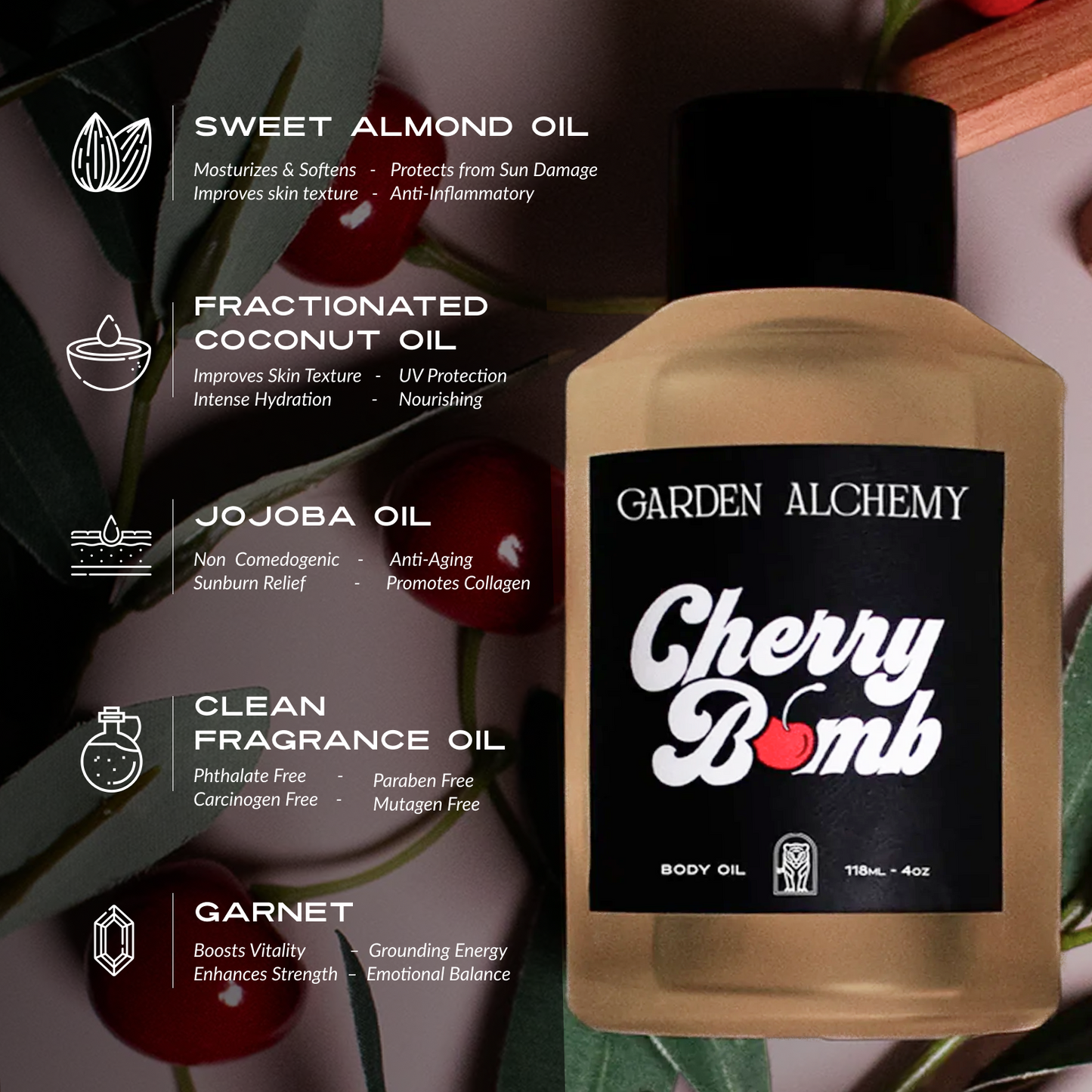 CHERRY BOMB BODY OIL