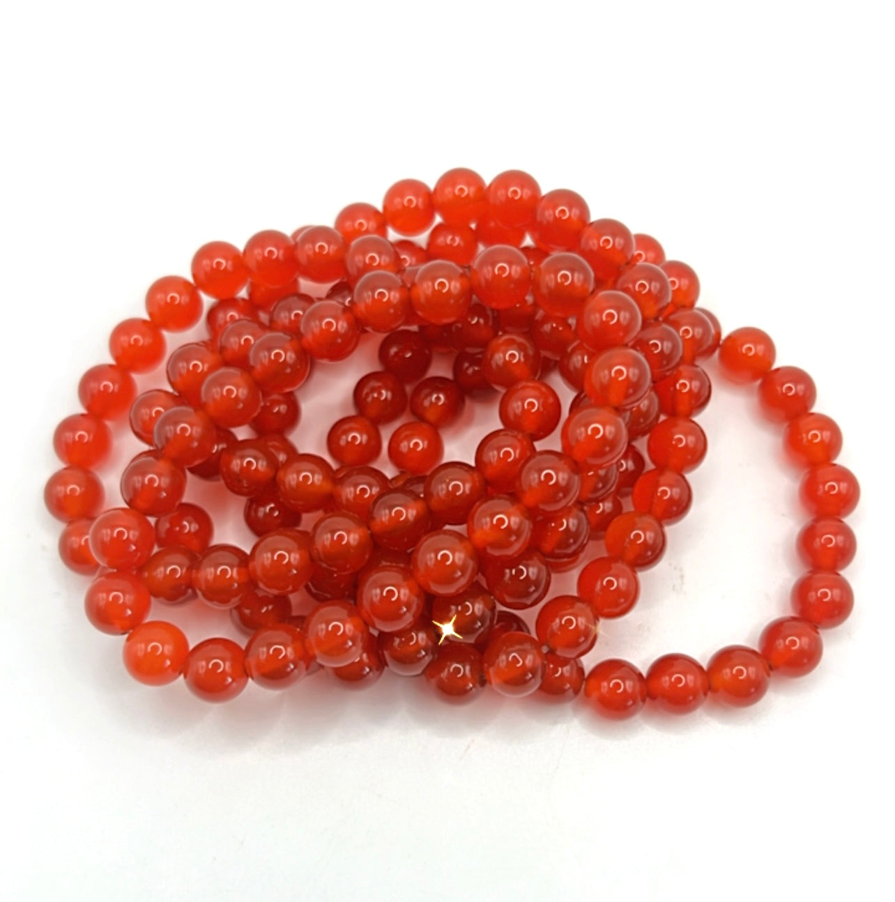 CARNELIAN BRACELET- ambition, energy, attraction, action
