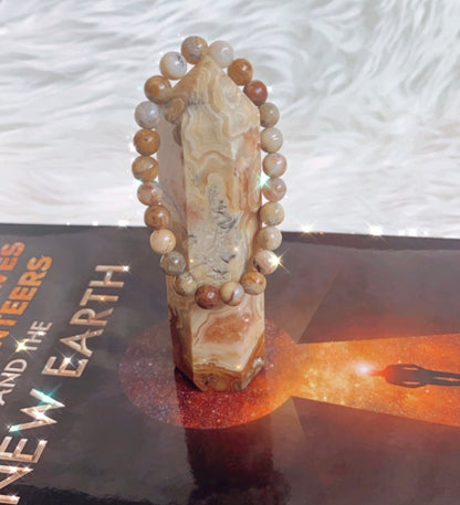 CRAZY LACE BRACELET- add/adhd, balance, harmony, happiness