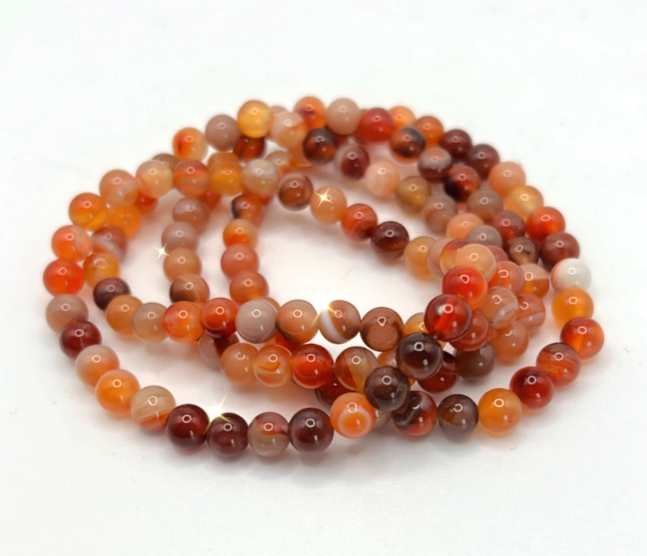 CARNELIAN BRACELET- ambition, energy, attraction, action