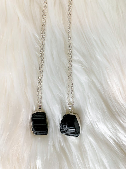 BLACK TOURMALINE PENDANT