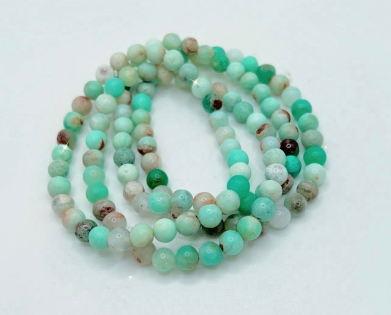 CHRYSOPRASE BRACELET- Spiritual protection, mend broken heart, healing inner child