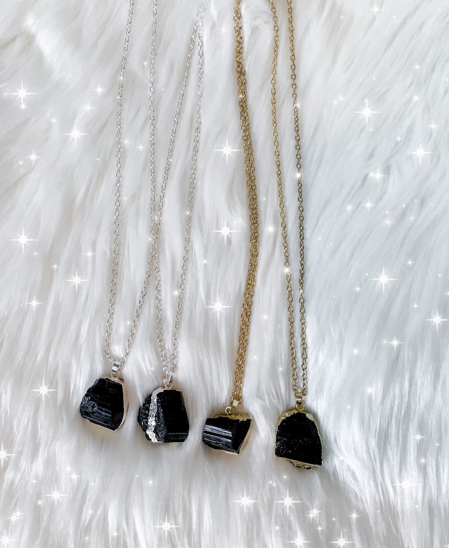 BLACK TOURMALINE PENDANT