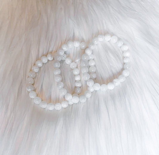 MOONSTONE CRYSTAL BRACELET - New Beginning, strength & growth